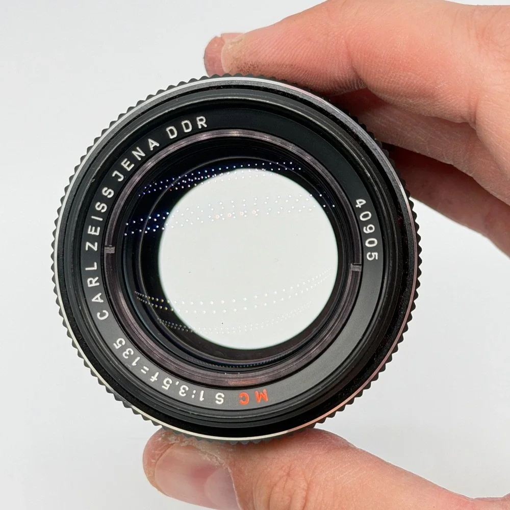 Carl Zeiss Jena DDR MC S 135mm f3.5 Manual Focus Prime Lens M42 Mount 40905
